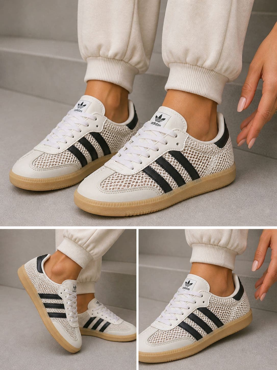 Zapatillas Adidas samba OG crochet - Imagen 1