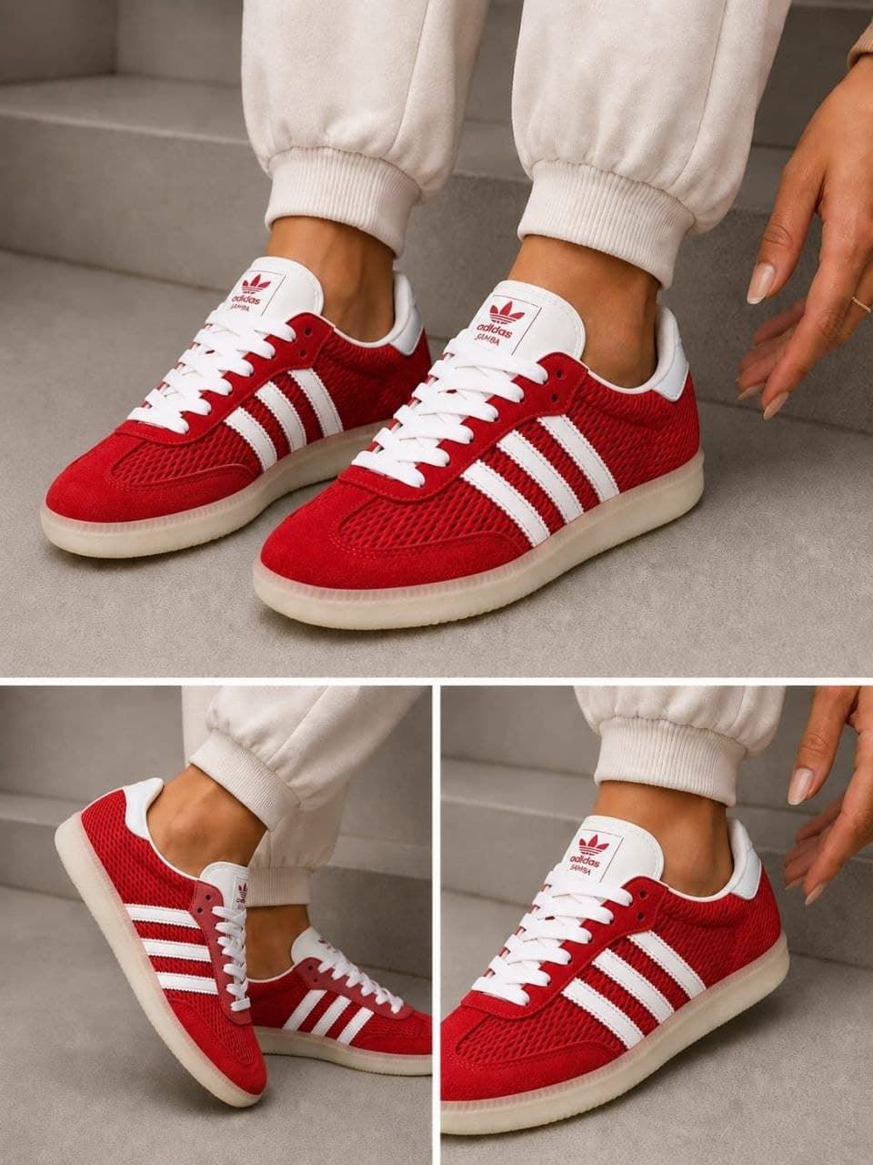 Zapatillas Adidas samba OG crochet - Imagen 3