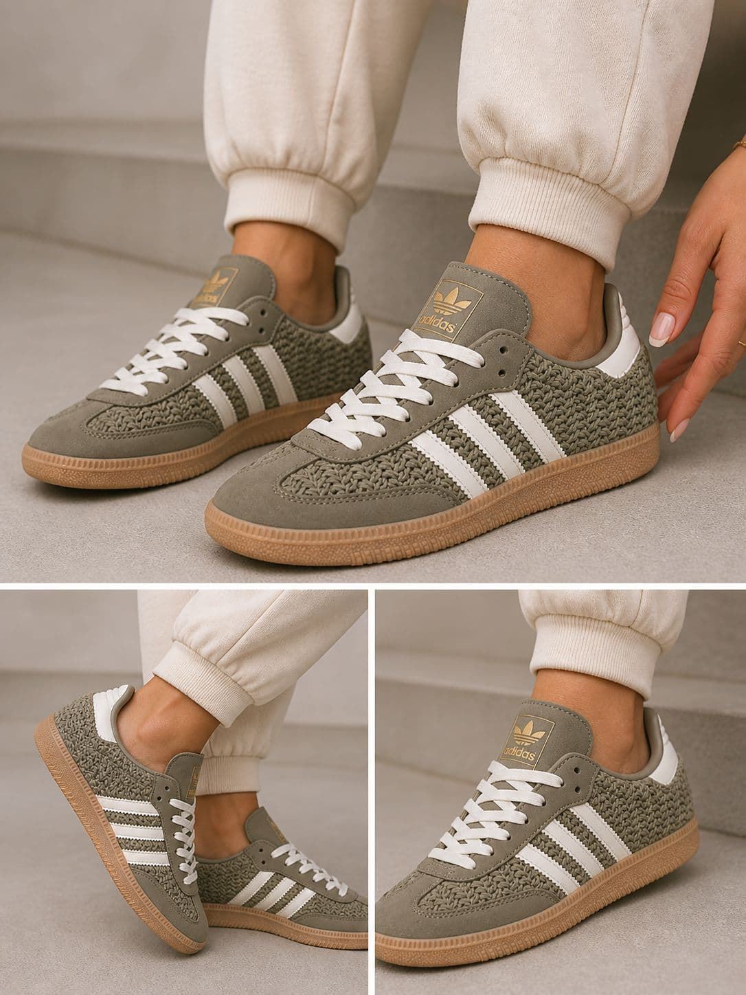 Zapatillas Adidas samba OG crochet - Imagen 4