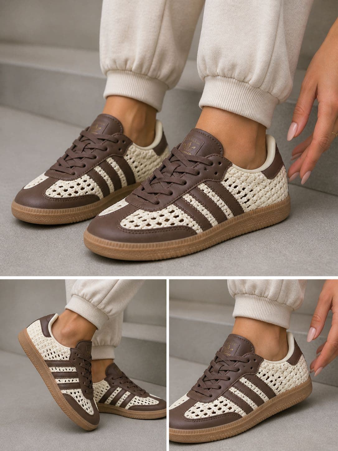 Zapatillas Adidas samba OG crochet - Imagen 8