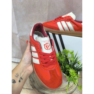 Zapatillas Adidas samba roja - Imagen 2