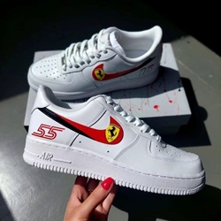 Zapatillas Air force 1 Ferrari - Imagen 1