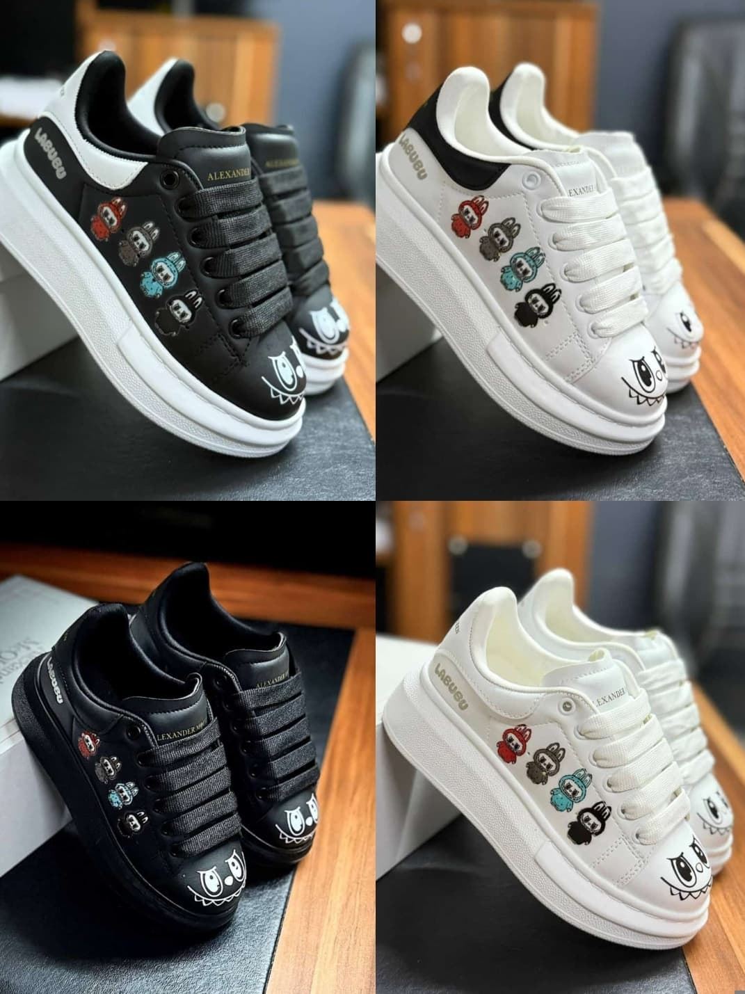 Zapatillas Alexander McQueen niños La Bubu - Imagen 1