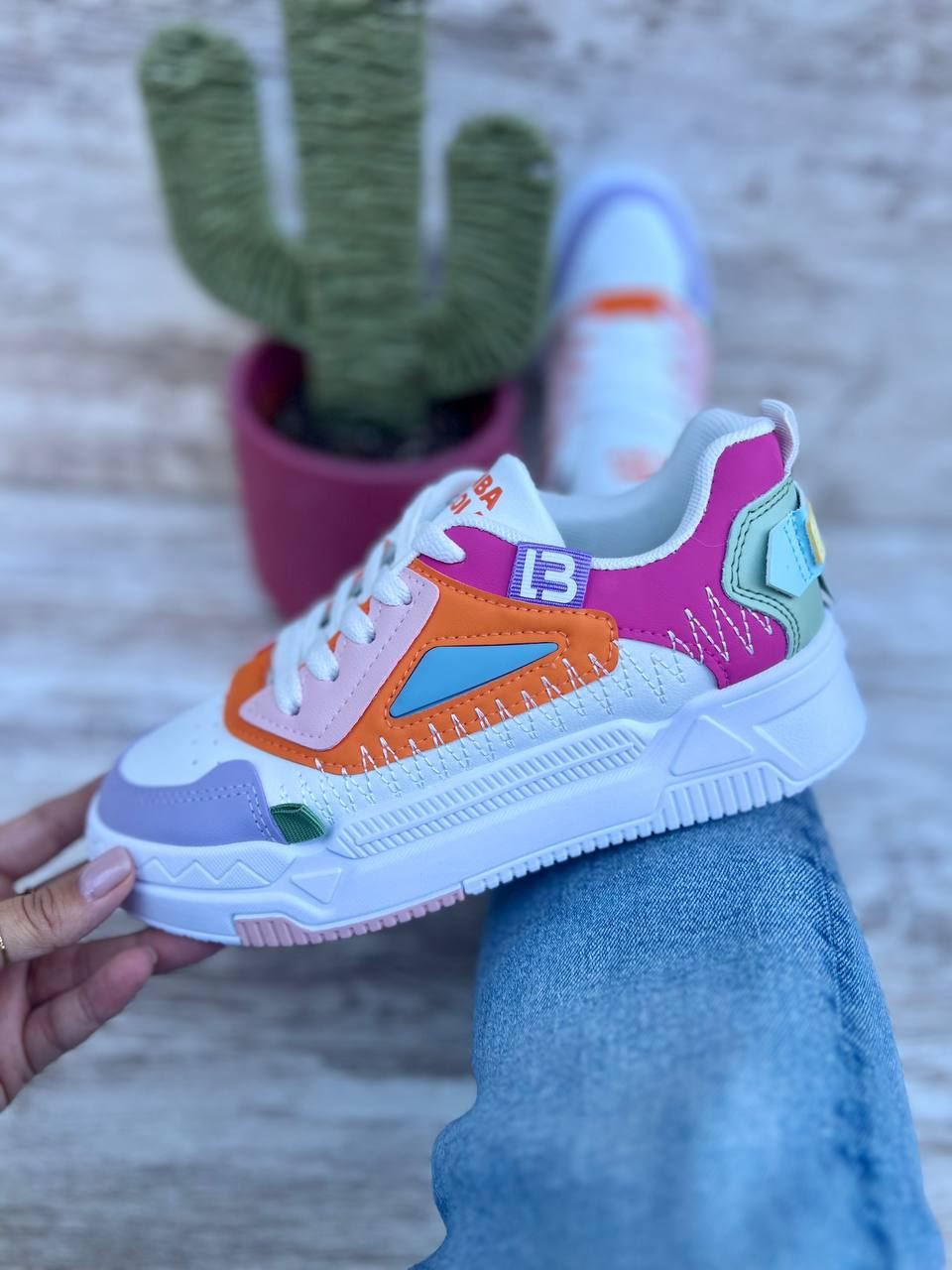 Zapatillas Bimba y Lola multicolor - Imagen 3