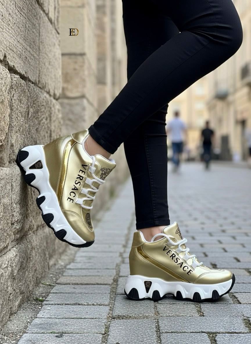 Zapatillas con plataforma Versace - Imagen 1