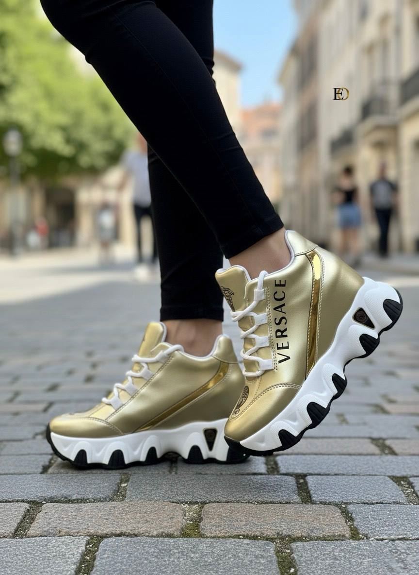 Zapatillas con plataforma Versace - Imagen 2