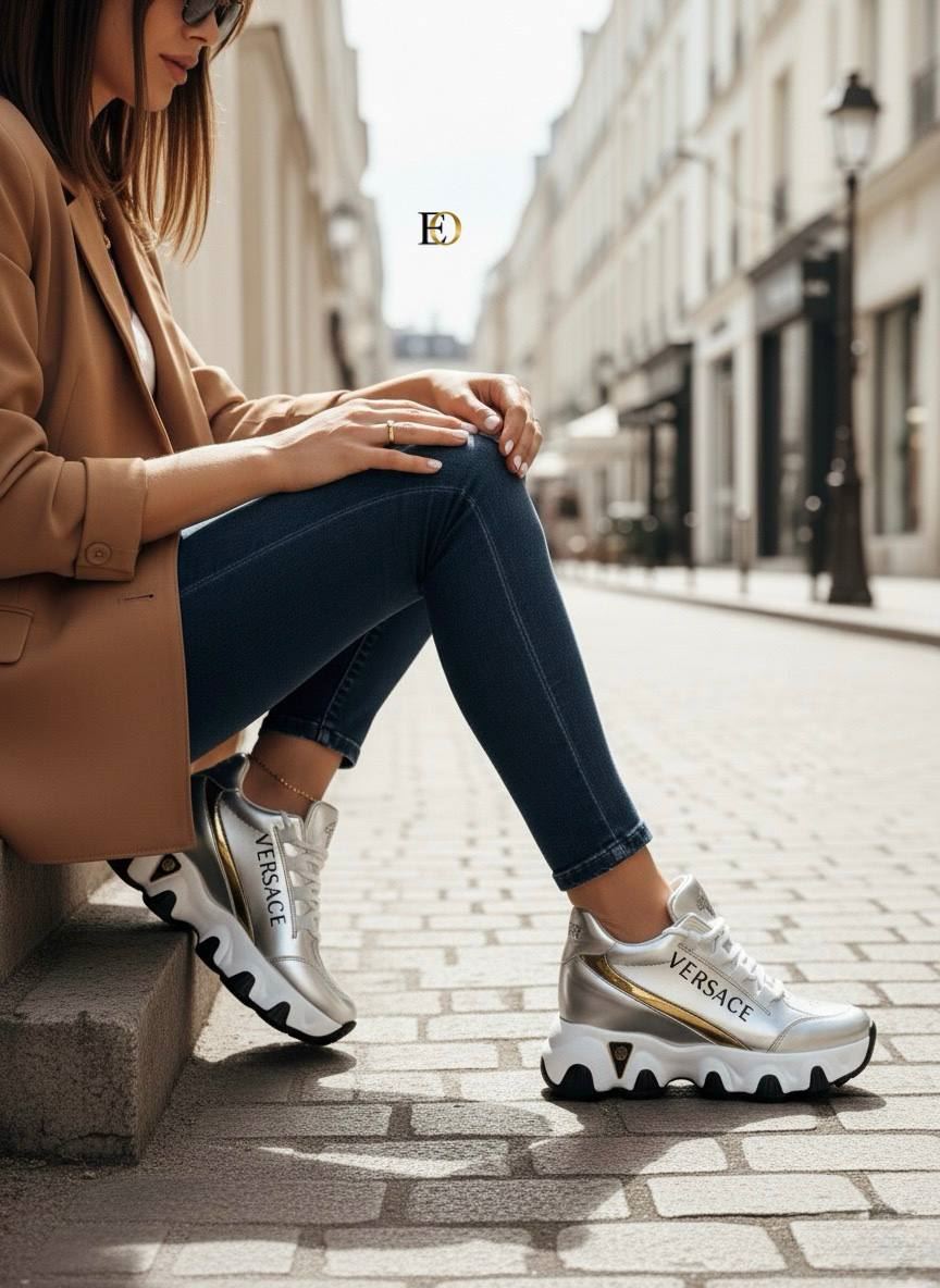 Zapatillas con plataforma Versace - Imagen 3