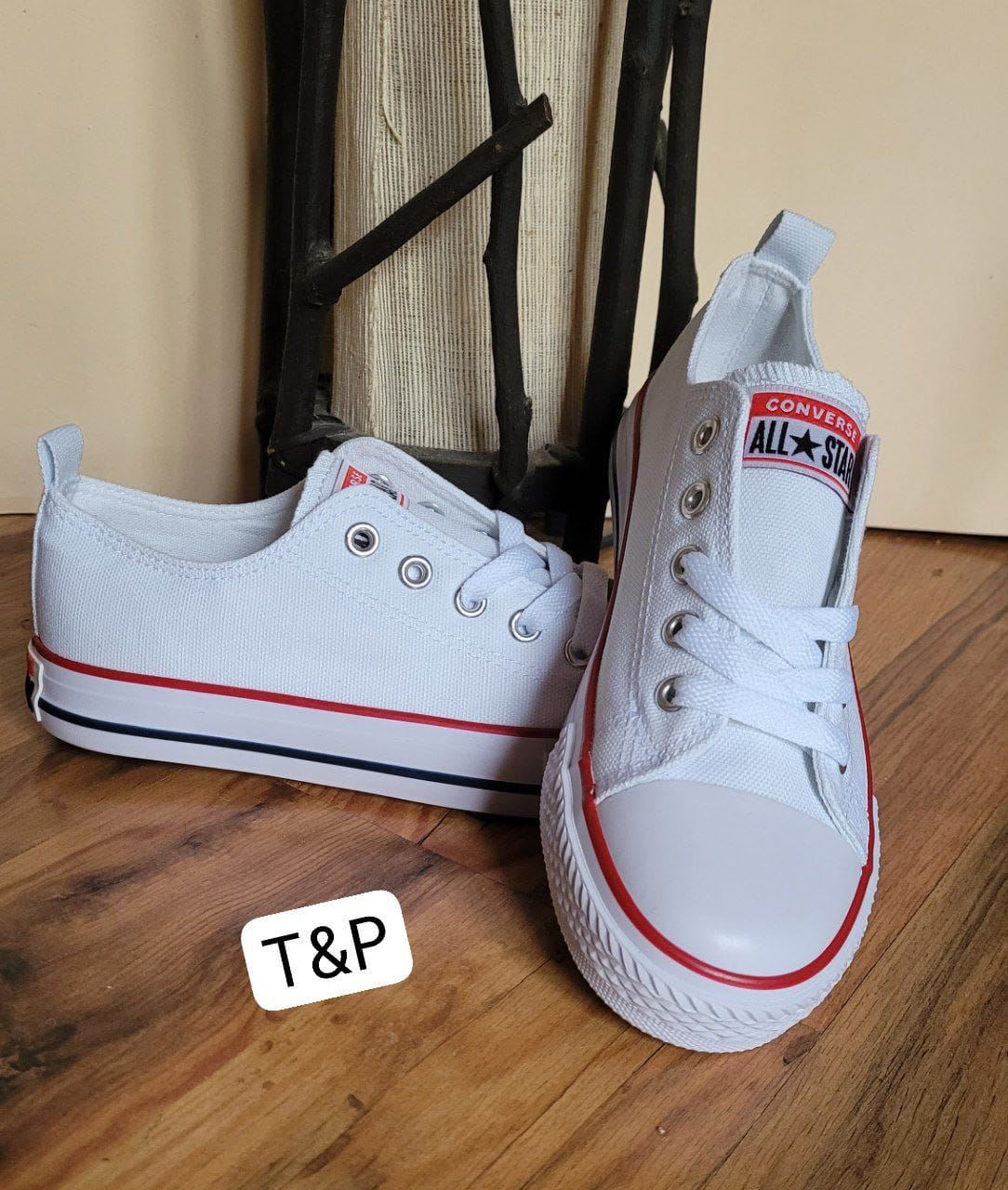 Zapatillas Blancas Zapatillas Converse Bajitas Zapatillas Casual