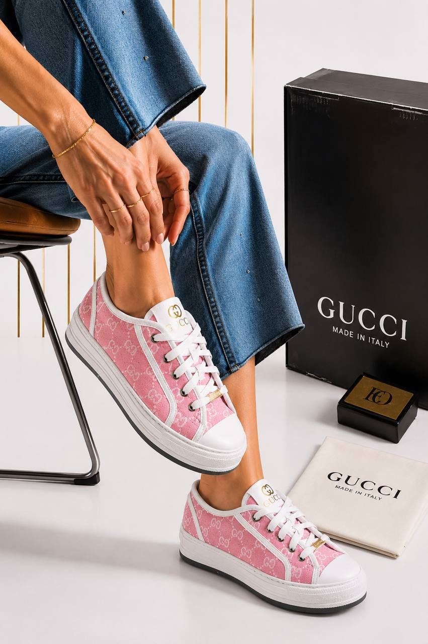 Zapatillas de lona Gucci - Imagen 1