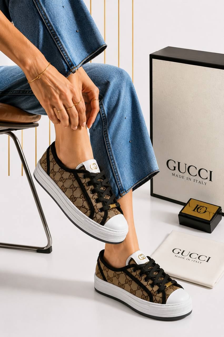 Zapatillas de lona Gucci - Imagen 2