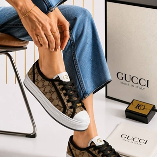 Zapatillas de lona Gucci - Imagen 2