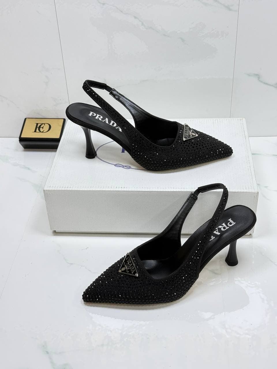 Zapatillas de tacón Prada - Imagen 1