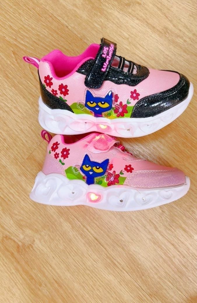 Zapatillas gato con luces - Imagen 1