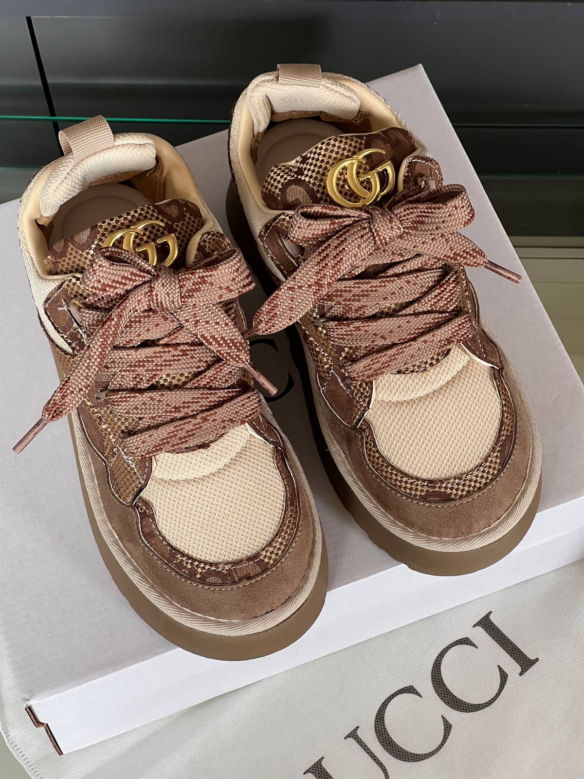 Zapatillas Gucci con plataforma - Imagen 7