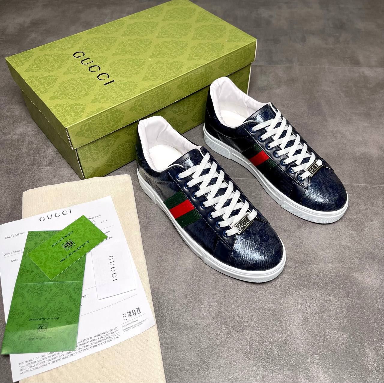 Zapatillas Gucci con tribanda - Imagen 2