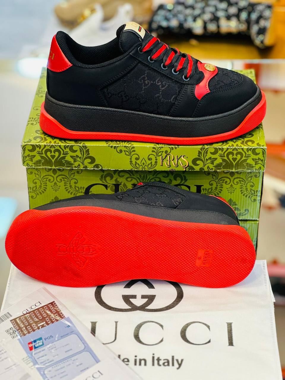 Zapatillas Gucci Sneakers Suede - Imagen 3