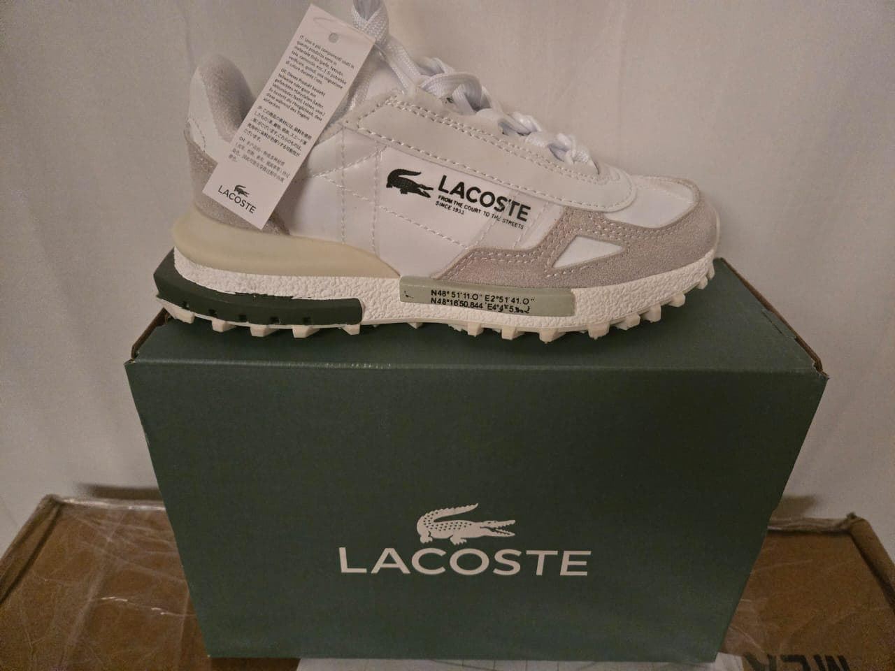 Zapatillas Lacoste Elite niños - Imagen 1