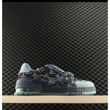 Zapatillas Louis Vuitton Trainer blue - Imagen 1