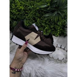 Zapatillas New balance 327 chocolate - Imagen 2