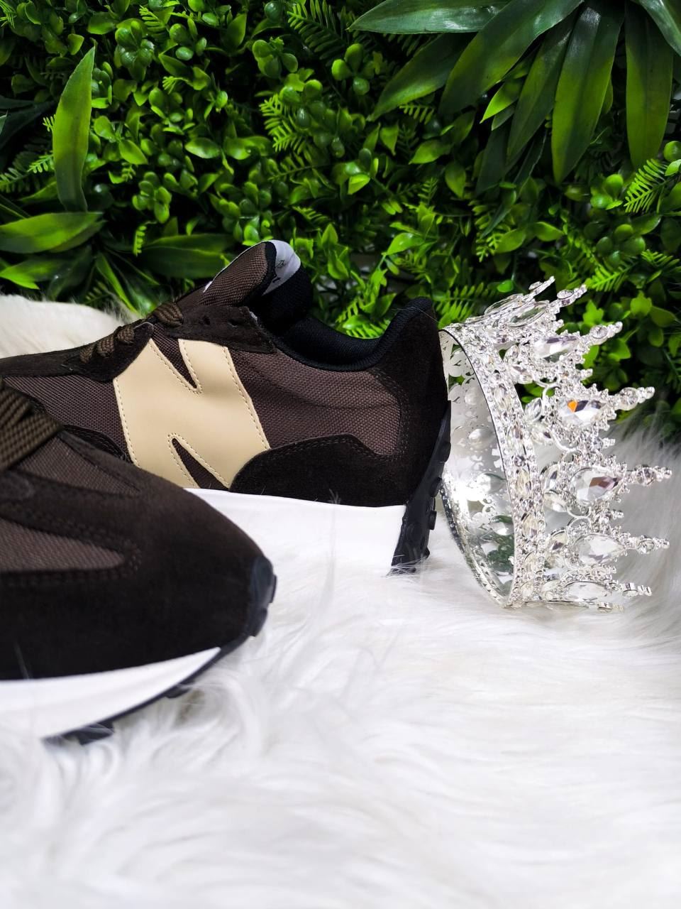 Zapatillas New balance 327 chocolate - Imagen 5