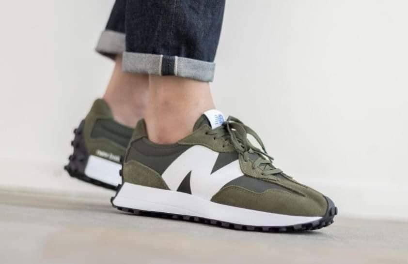 Zapatillas New balance verde oliva - Imagen 1