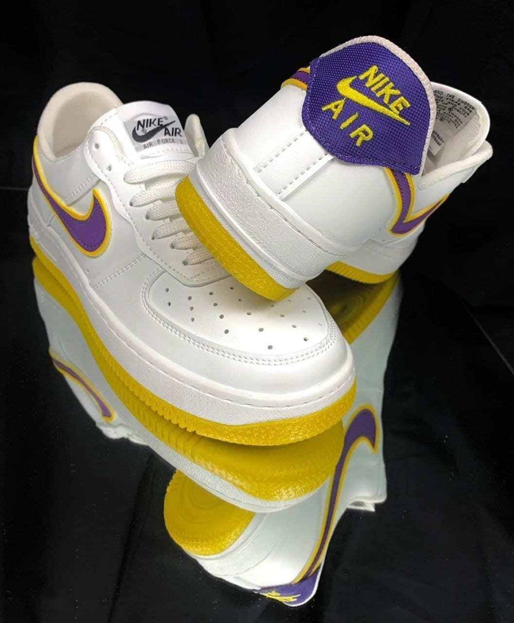 Zapatillas Nike Air force 1 Lakers - Imagen 2