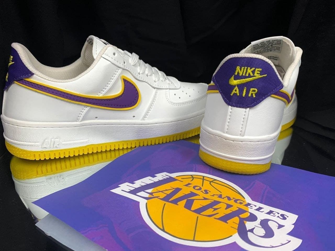 Zapatillas Nike Air force 1 Lakers - Imagen 3