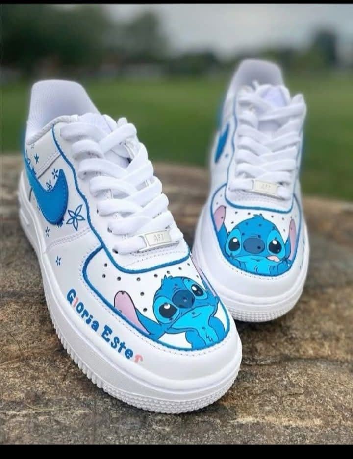 Zapatillas Nike Air force 1 Stich - Imagen 1
