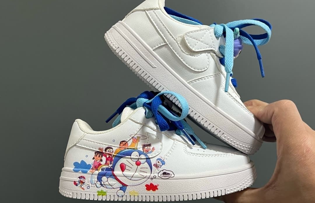 Zapatillas Nike Air force Low Doraemon - Imagen 1