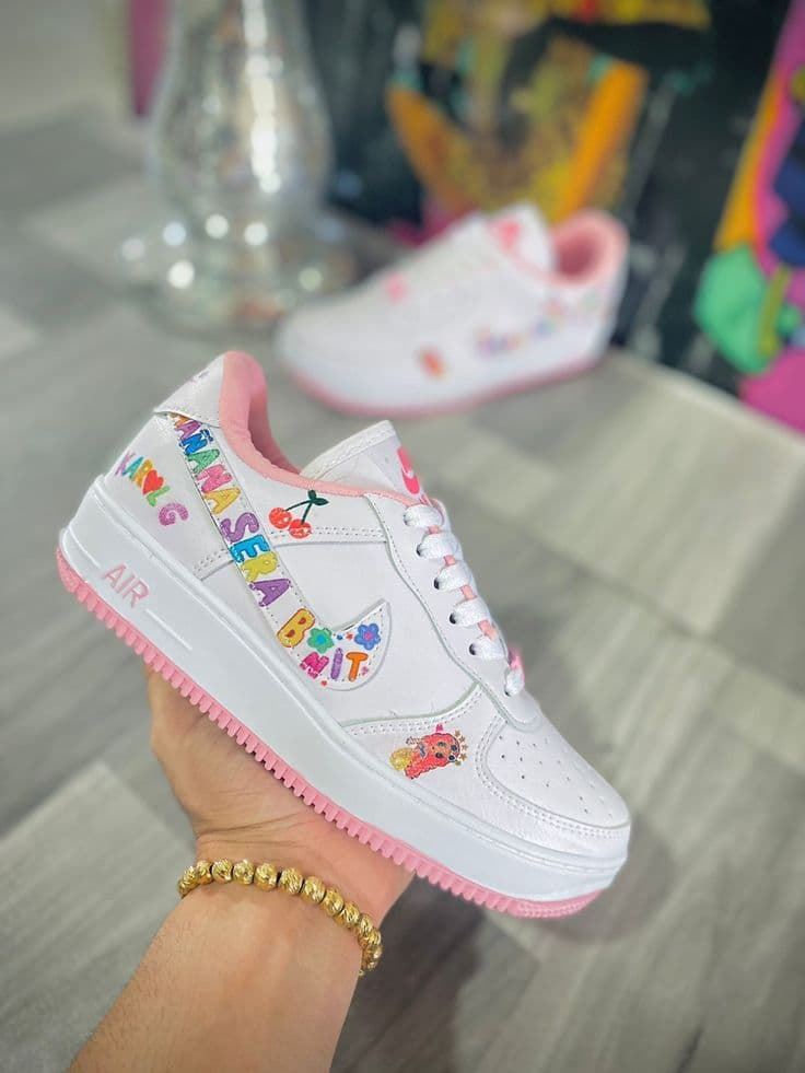 Zapatillas Nike Air force mañana será bonito - Imagen 1