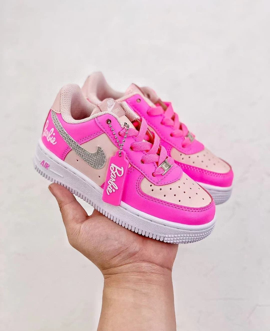 Zapatillas Nike Air force one Barbie - Imagen 2