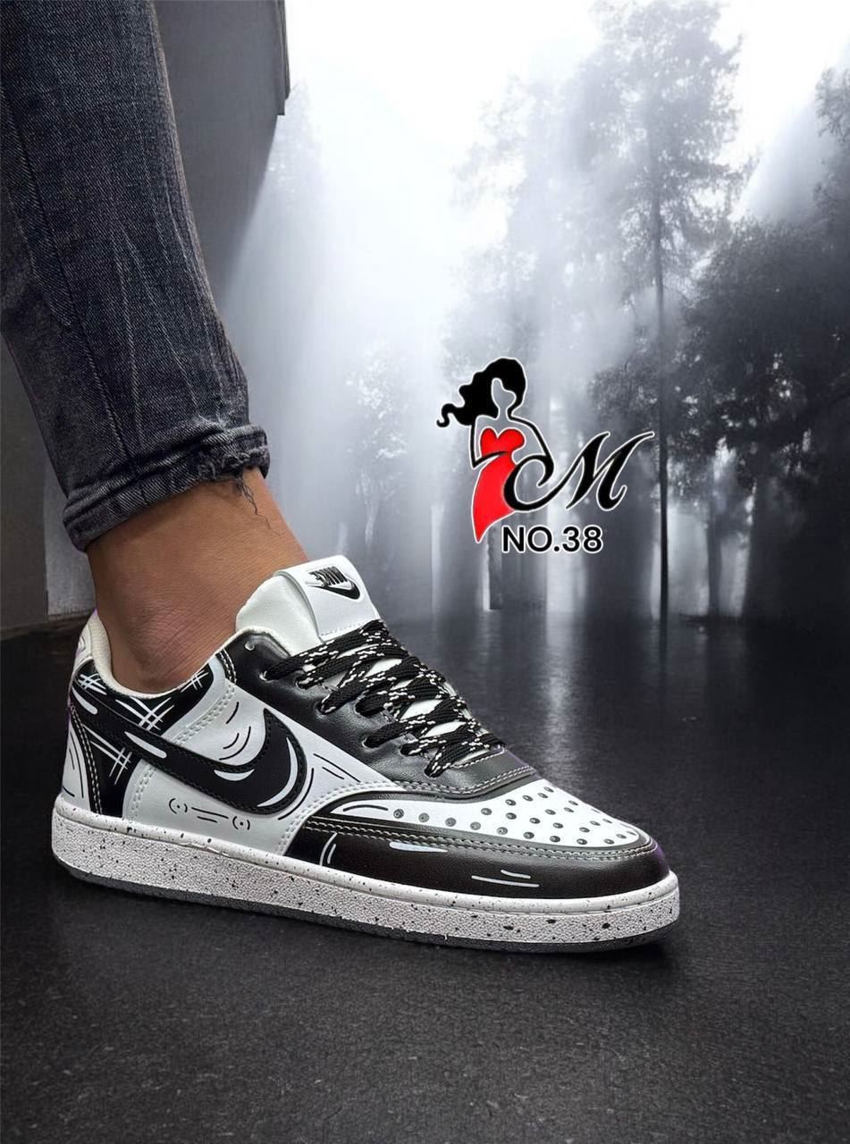 Zapatillas Nike Air force One custom  cartoon - Imagen 4