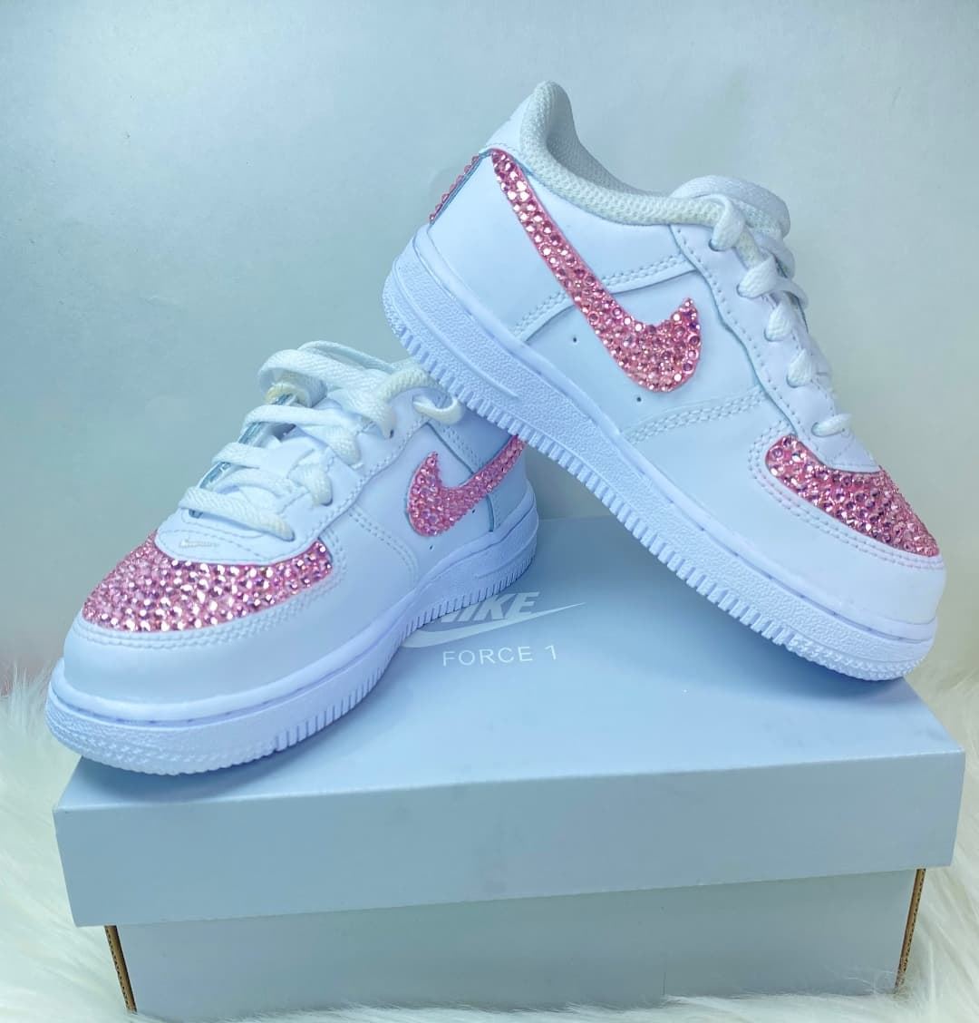 Zapatillas Nike Air force one decoradas - Imagen 1