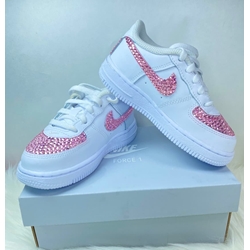 Zapatillas Nike Air force one decoradas - Imagen 1