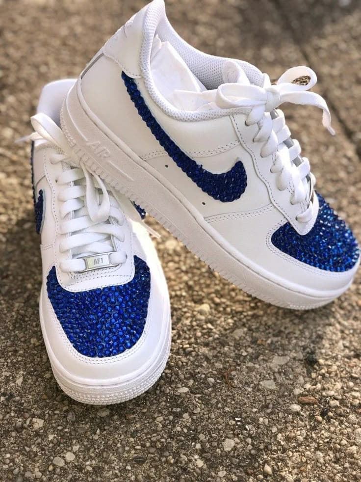 Zapatillas Nike Air force one decoradas - Imagen 2