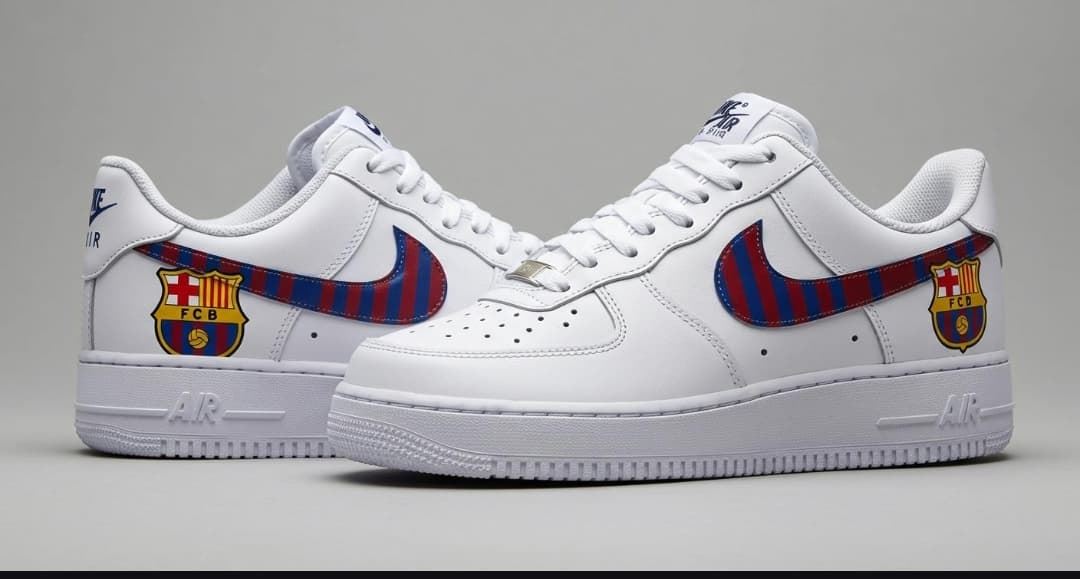 Zapatillas Nike Air force one FC Barcelona - Imagen 2