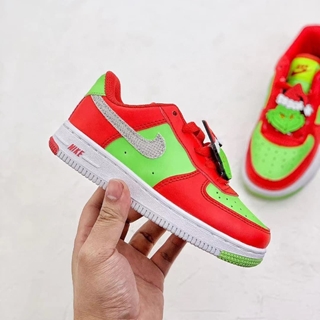 Zapatillas Nike Air force one Grinch - Imagen 1