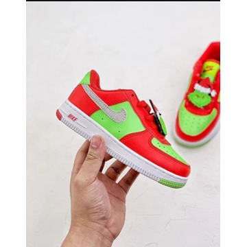 Zapatillas Nike Air force one Grinch - Imagen 1