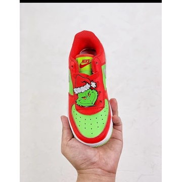 Zapatillas Nike Air force one Grinch - Imagen 2