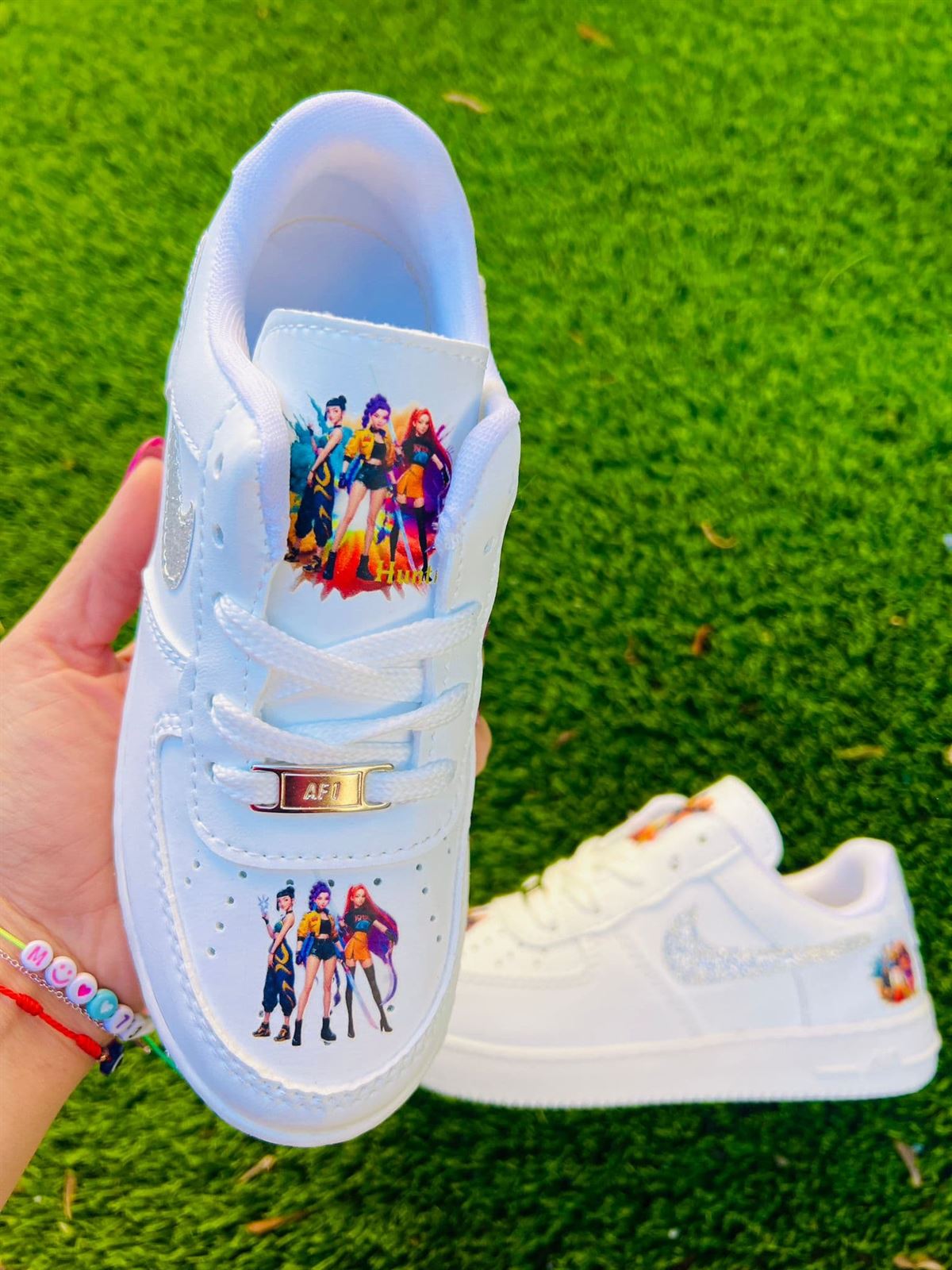 Zapatillas Nike Air force One guerreras K-Pop - Imagen 1