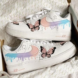 Zapatillas Nike Air force one mariposas - Imagen 1