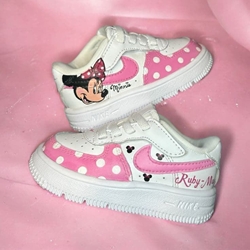 Zapatillas Nike Air force one Minnie - Imagen 1