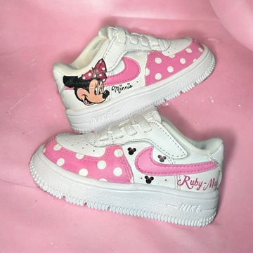 Zapatillas Nike Air force one Minnie - Imagen 1
