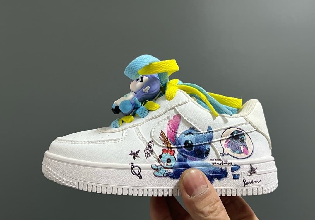 Zapatillas Nike Air force One Stich - Imagen 1
