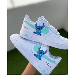 Zapatillas Nike Air force one Stich - Imagen 1