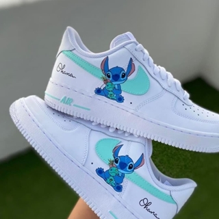 Zapatillas Nike Air force one Stich - Imagen 1