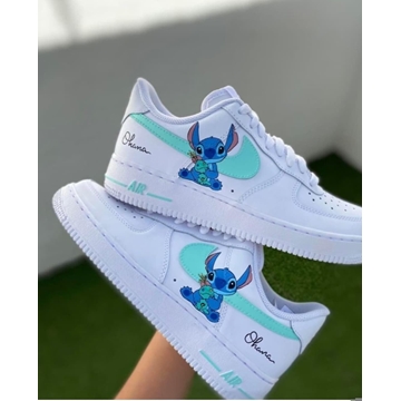 Zapatillas Nike Air force one Stich - Imagen 1