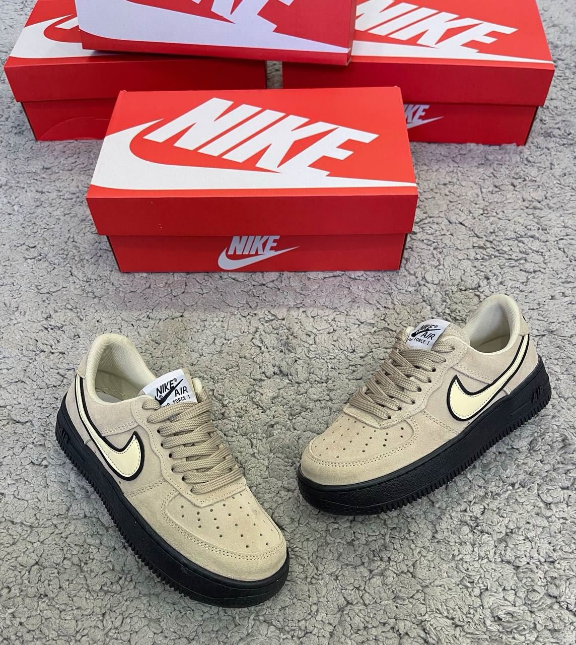 Zapatillas Nike Air force One  terciopelo - Imagen 5