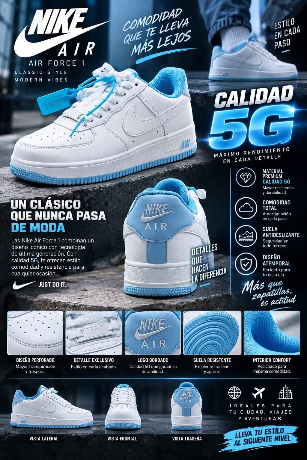 Zapatillas Nike Air force one - Imagen 1