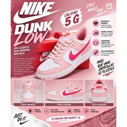 Zapatillas Nike Dunk triple Pink - Imagen 1
